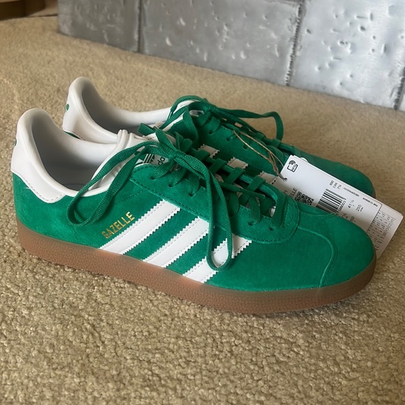 adidas Shoes - NEW Adidas Gazelle ‘court green gum’ suede sneakers SIZE 8.5-9 Women’s